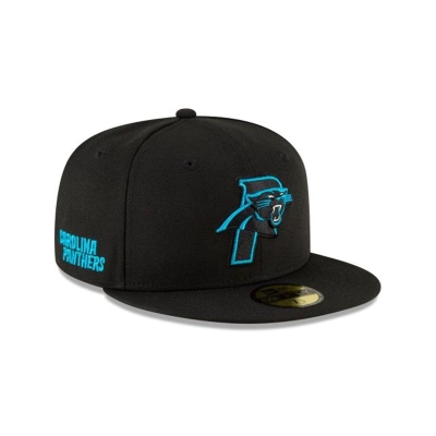 Blue Carolina Panthers Hat - New Era NFL Logo Mix 59FIFTY Fitted Caps USA9285104